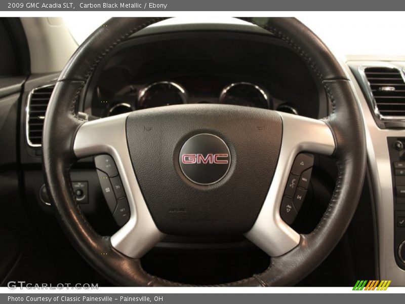 Carbon Black Metallic / Ebony 2009 GMC Acadia SLT