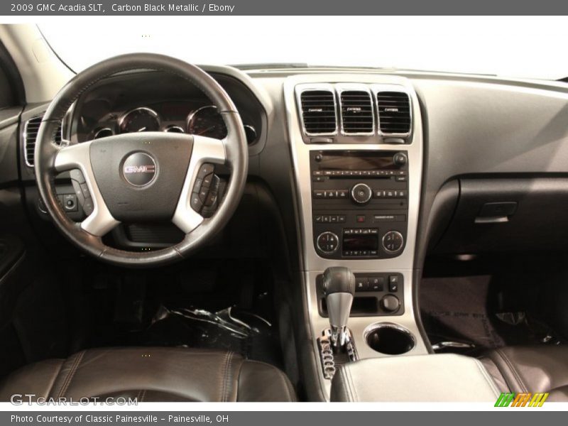 Carbon Black Metallic / Ebony 2009 GMC Acadia SLT