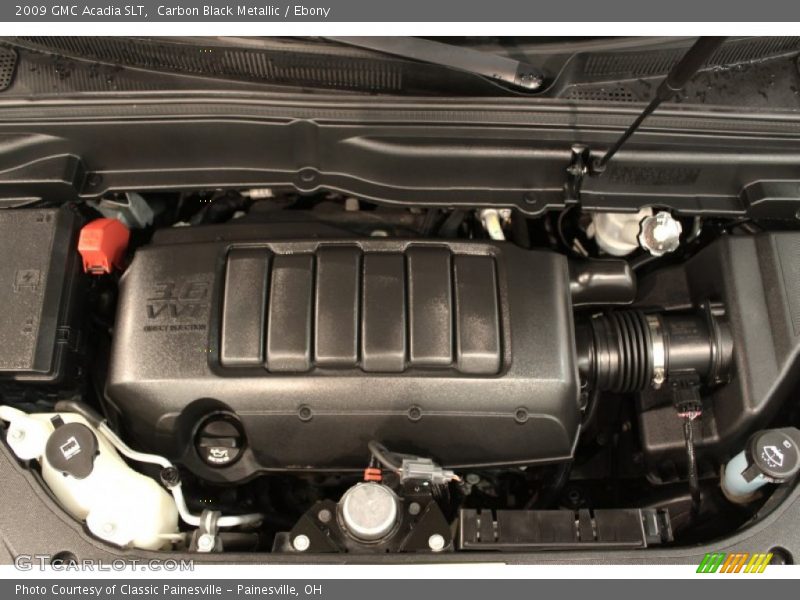 Carbon Black Metallic / Ebony 2009 GMC Acadia SLT