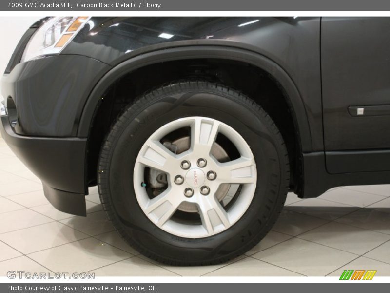 Carbon Black Metallic / Ebony 2009 GMC Acadia SLT