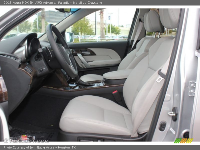 Front Seat of 2013 MDX SH-AWD Advance