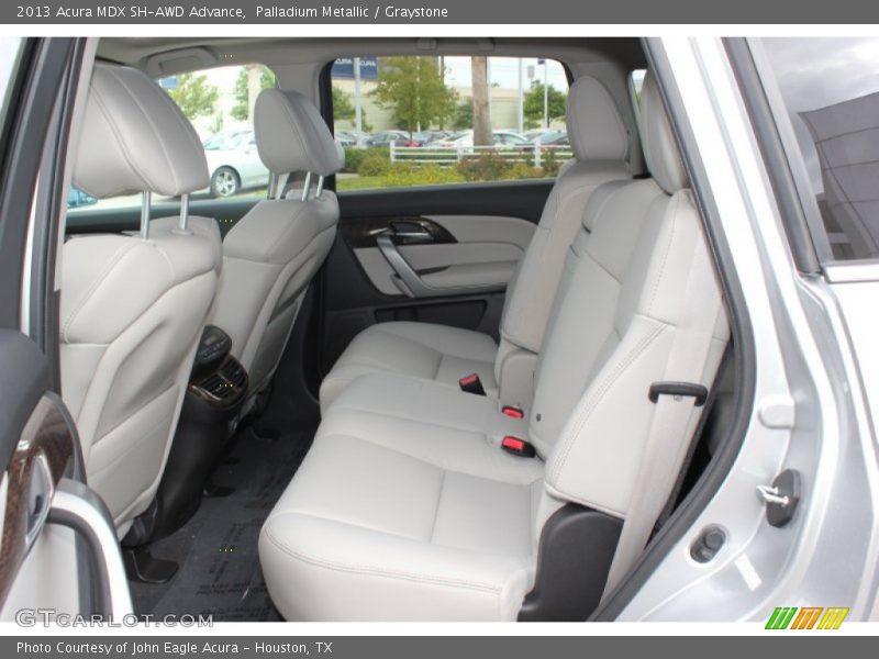 Rear Seat of 2013 MDX SH-AWD Advance