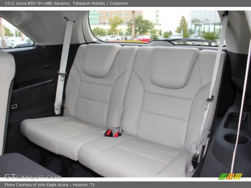 Rear Seat of 2013 MDX SH-AWD Advance