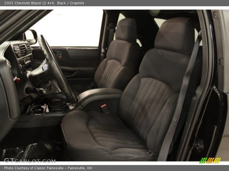 Front Seat of 2003 Blazer LS 4x4