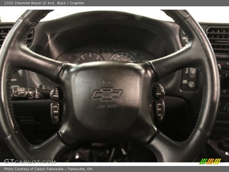 Black / Graphite 2003 Chevrolet Blazer LS 4x4