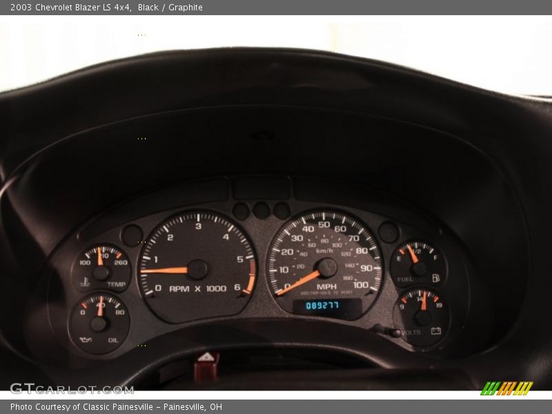  2003 Blazer LS 4x4 LS 4x4 Gauges