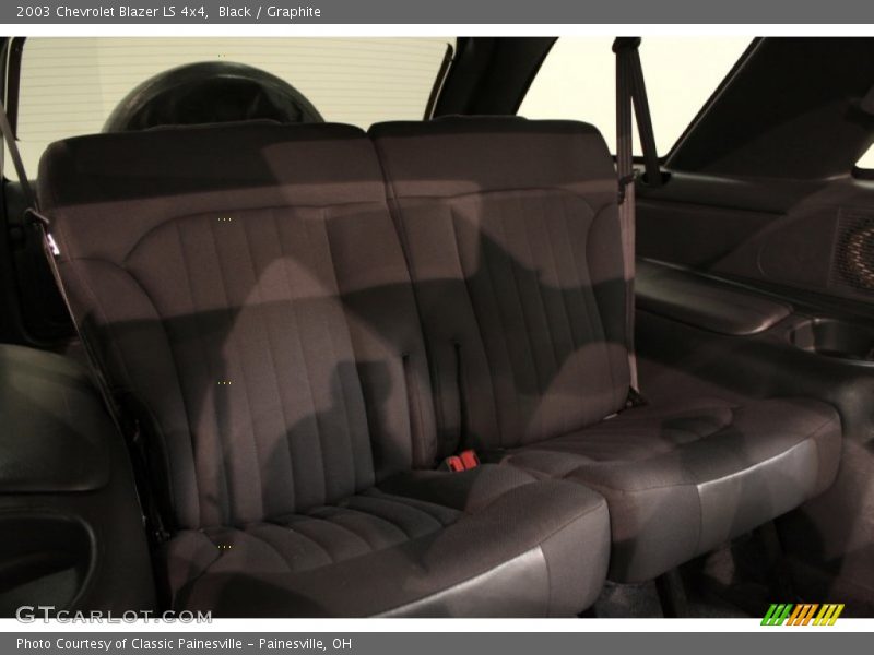 Rear Seat of 2003 Blazer LS 4x4