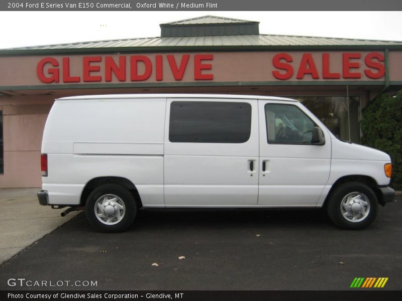 Oxford White / Medium Flint 2004 Ford E Series Van E150 Commercial