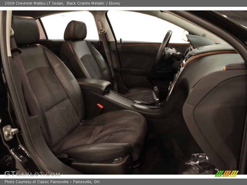 Black Granite Metallic / Ebony 2009 Chevrolet Malibu LT Sedan