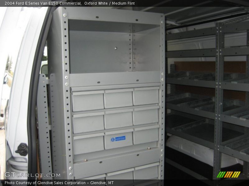 Oxford White / Medium Flint 2004 Ford E Series Van E150 Commercial