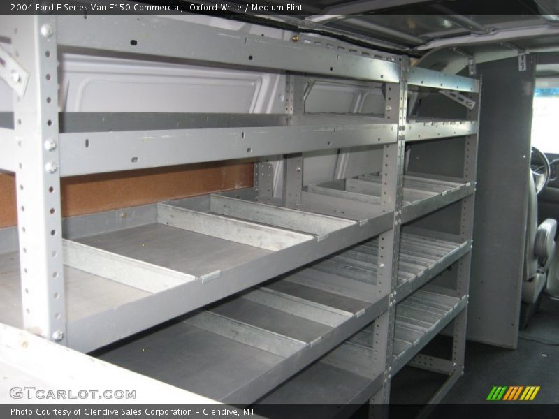 Oxford White / Medium Flint 2004 Ford E Series Van E150 Commercial