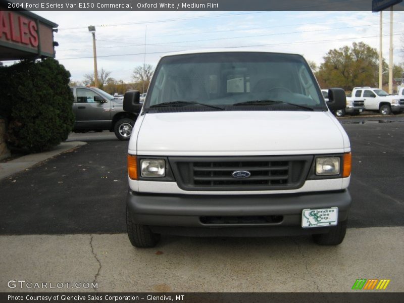 Oxford White / Medium Flint 2004 Ford E Series Van E150 Commercial