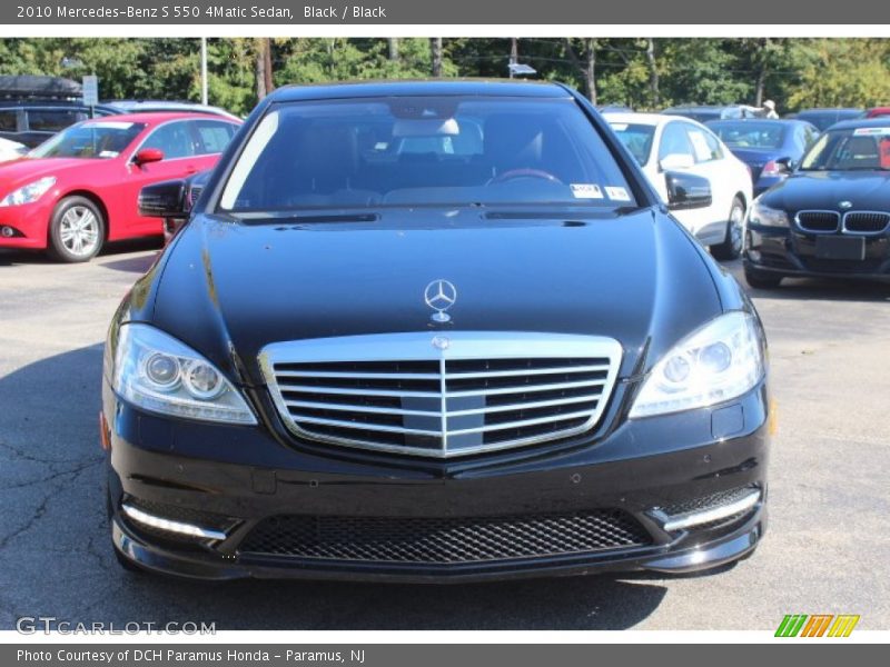 Black / Black 2010 Mercedes-Benz S 550 4Matic Sedan