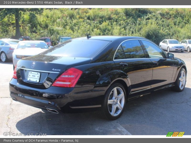 Black / Black 2010 Mercedes-Benz S 550 4Matic Sedan