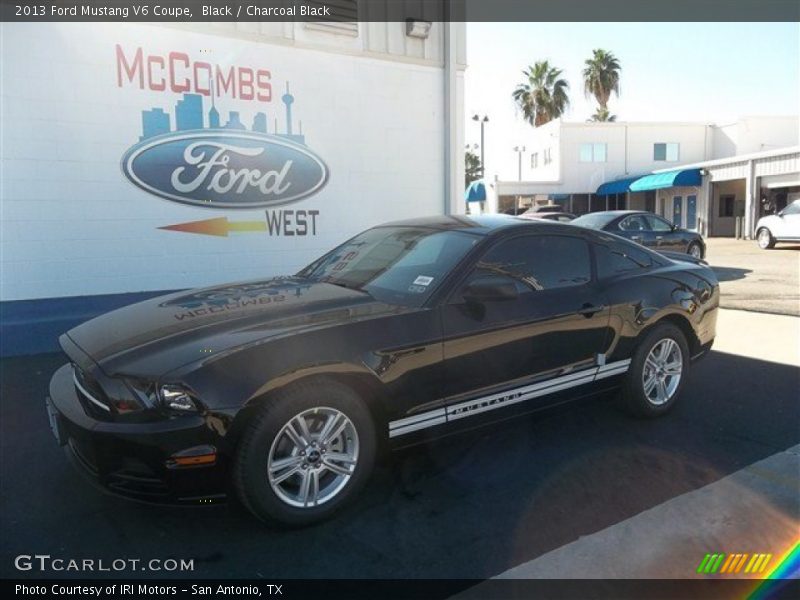 Black / Charcoal Black 2013 Ford Mustang V6 Coupe