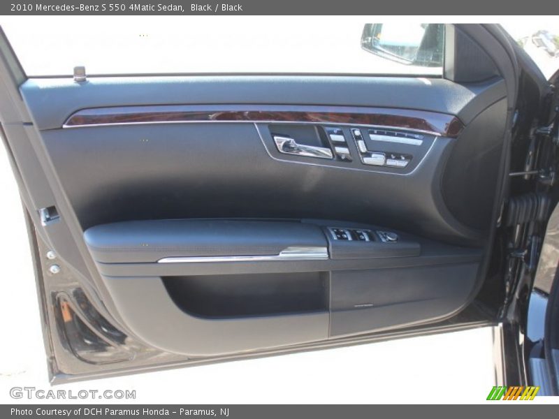 Black / Black 2010 Mercedes-Benz S 550 4Matic Sedan