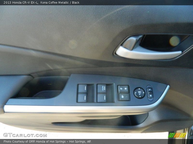 Kona Coffee Metallic / Black 2013 Honda CR-V EX-L