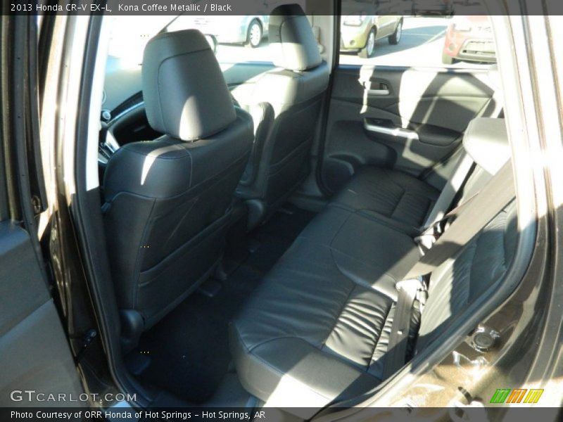 Kona Coffee Metallic / Black 2013 Honda CR-V EX-L