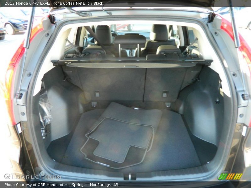 Kona Coffee Metallic / Black 2013 Honda CR-V EX-L