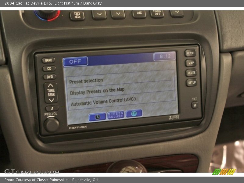 Light Platinum / Dark Gray 2004 Cadillac DeVille DTS