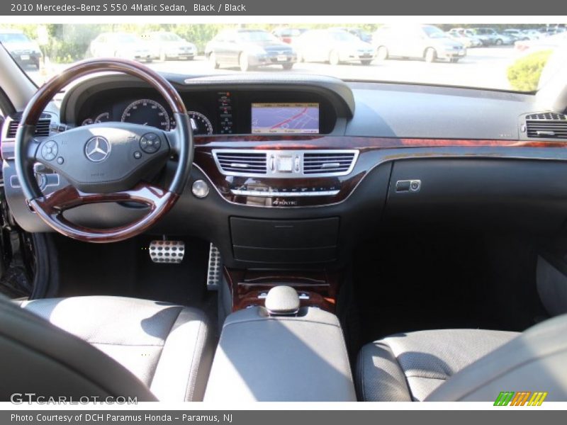 Black / Black 2010 Mercedes-Benz S 550 4Matic Sedan