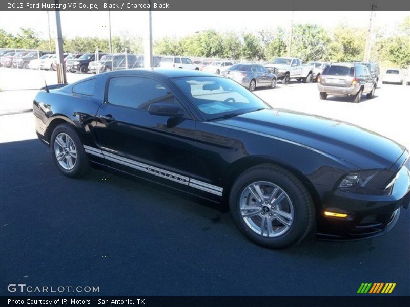 Black / Charcoal Black 2013 Ford Mustang V6 Coupe
