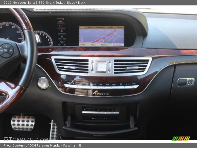 Black / Black 2010 Mercedes-Benz S 550 4Matic Sedan