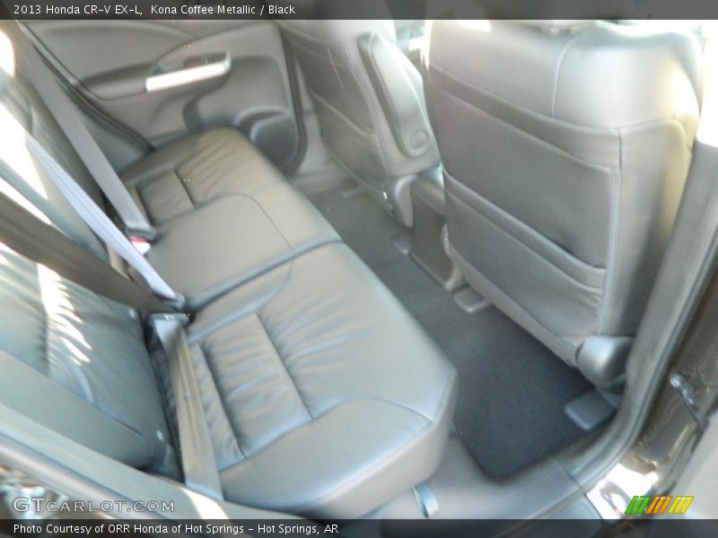 Kona Coffee Metallic / Black 2013 Honda CR-V EX-L