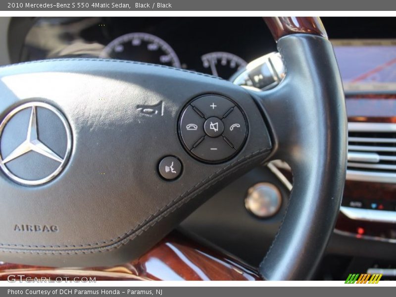 Black / Black 2010 Mercedes-Benz S 550 4Matic Sedan