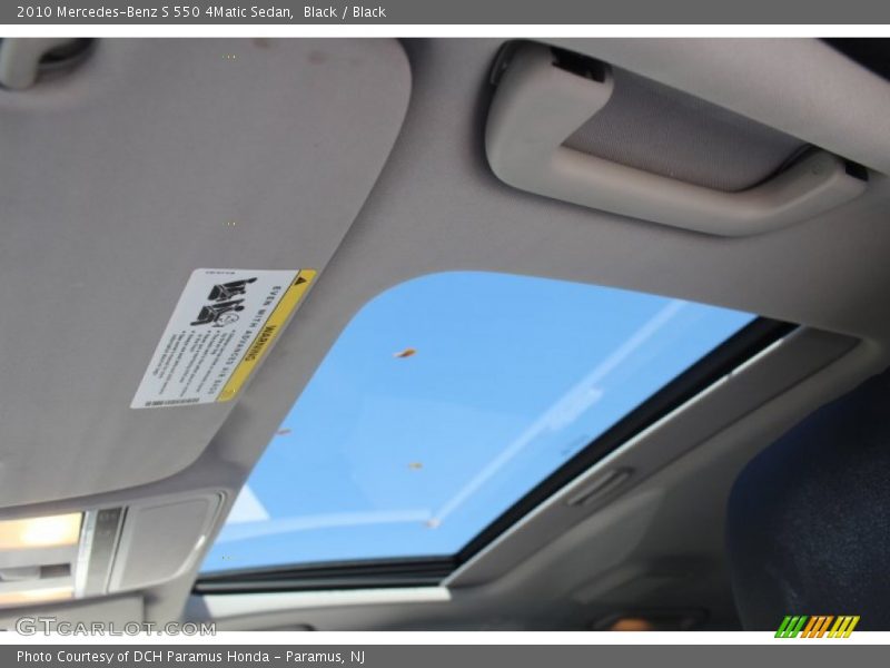 Black / Black 2010 Mercedes-Benz S 550 4Matic Sedan