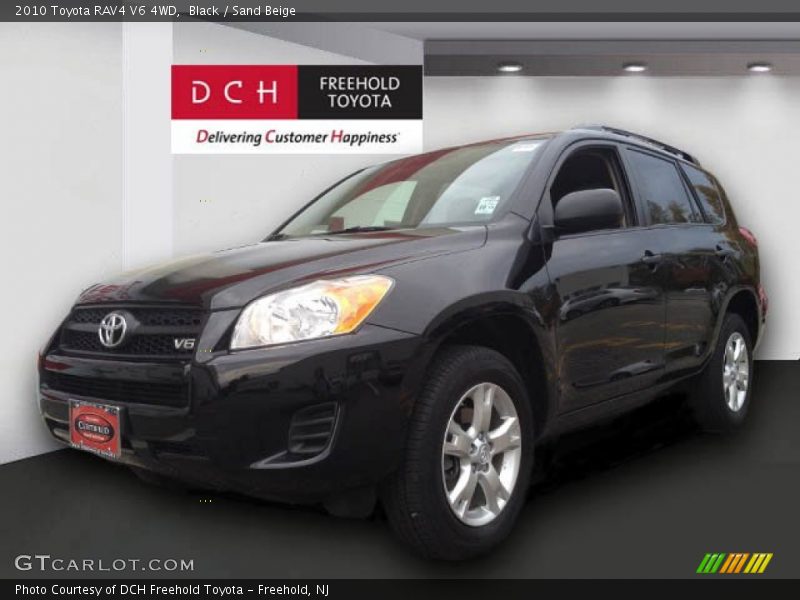 Black / Sand Beige 2010 Toyota RAV4 V6 4WD