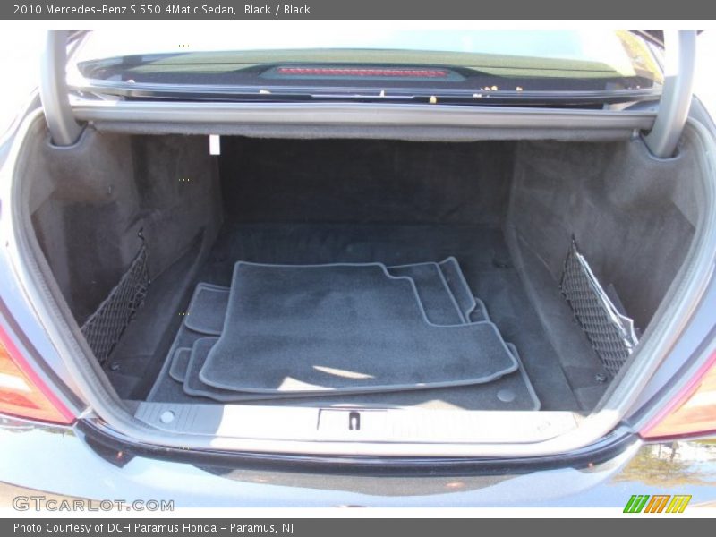 Black / Black 2010 Mercedes-Benz S 550 4Matic Sedan