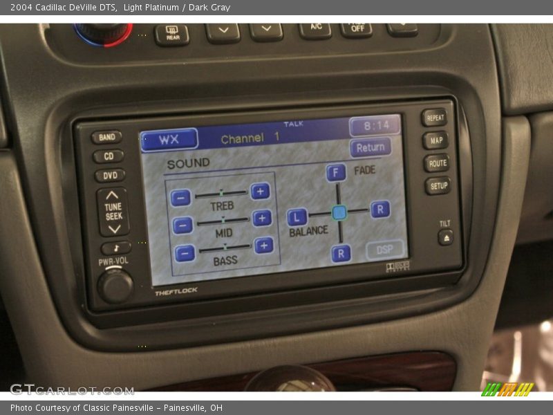 Light Platinum / Dark Gray 2004 Cadillac DeVille DTS