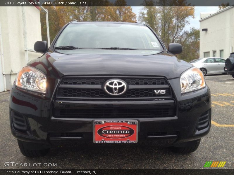 Black / Sand Beige 2010 Toyota RAV4 V6 4WD