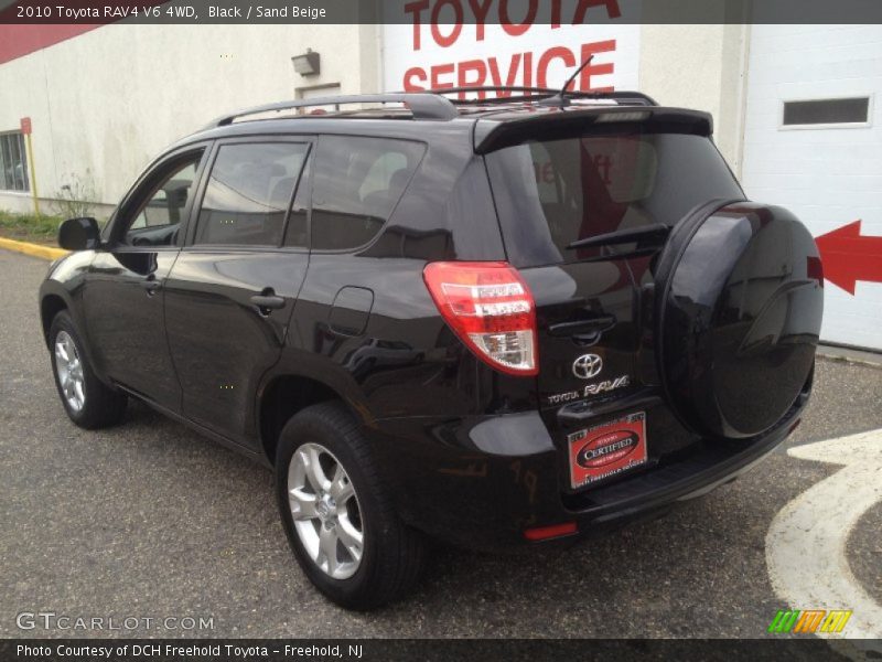 Black / Sand Beige 2010 Toyota RAV4 V6 4WD