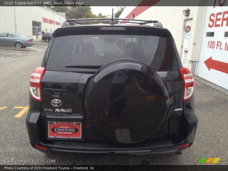 Black / Sand Beige 2010 Toyota RAV4 V6 4WD