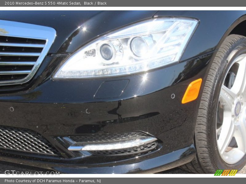 Black / Black 2010 Mercedes-Benz S 550 4Matic Sedan