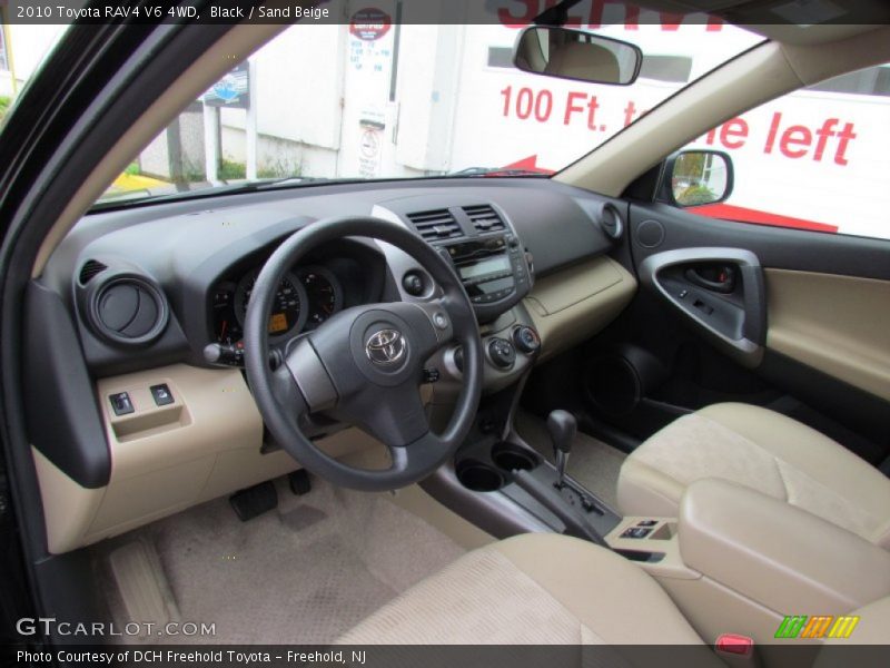  2010 RAV4 V6 4WD Sand Beige Interior