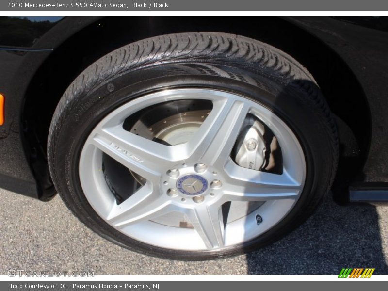 Black / Black 2010 Mercedes-Benz S 550 4Matic Sedan