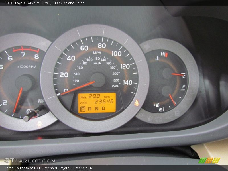  2010 RAV4 V6 4WD V6 4WD Gauges