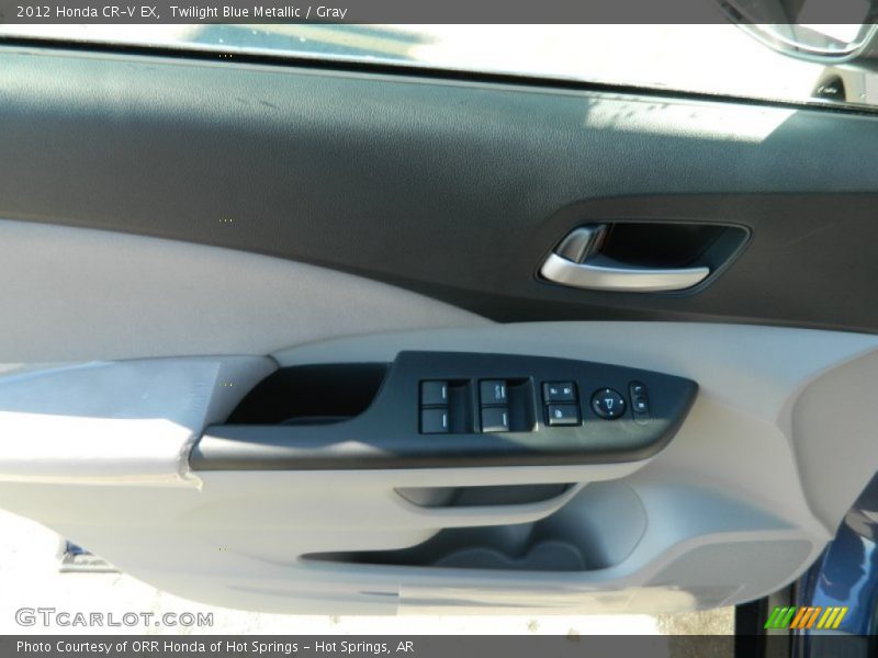 Twilight Blue Metallic / Gray 2012 Honda CR-V EX