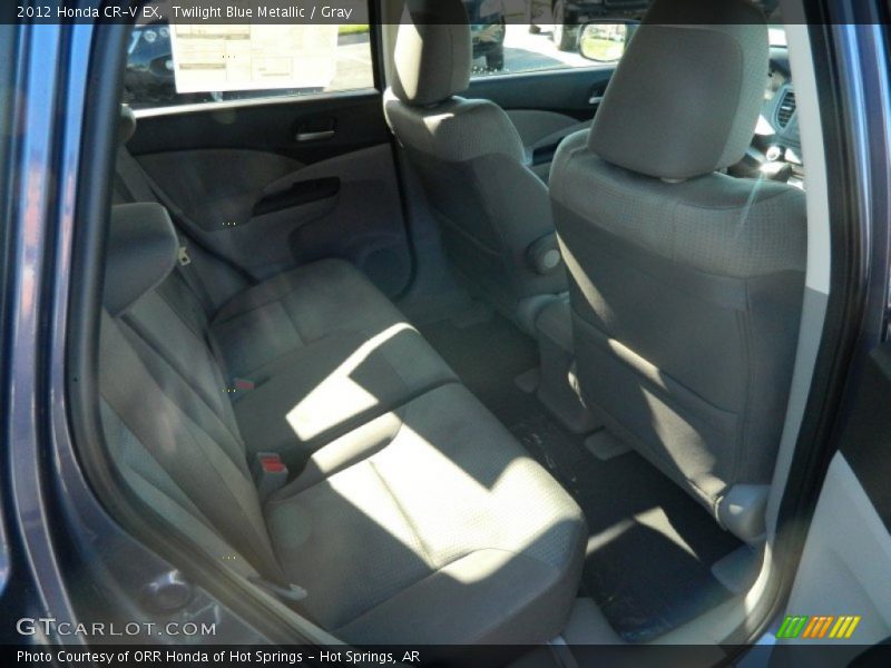 Twilight Blue Metallic / Gray 2012 Honda CR-V EX
