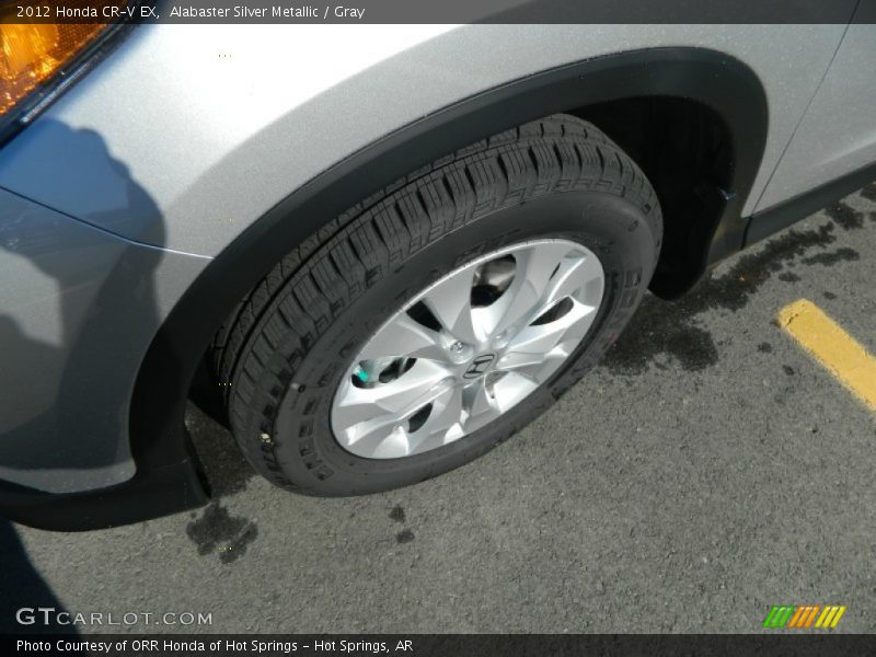 Alabaster Silver Metallic / Gray 2012 Honda CR-V EX