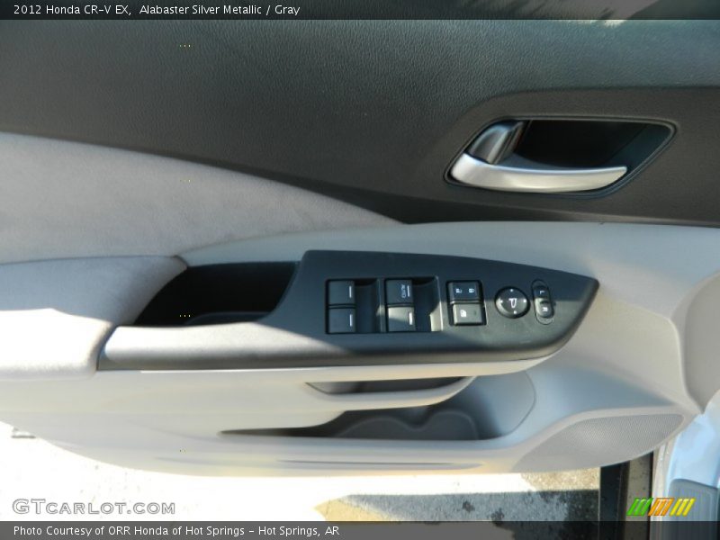 Alabaster Silver Metallic / Gray 2012 Honda CR-V EX