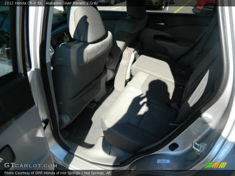 Alabaster Silver Metallic / Gray 2012 Honda CR-V EX