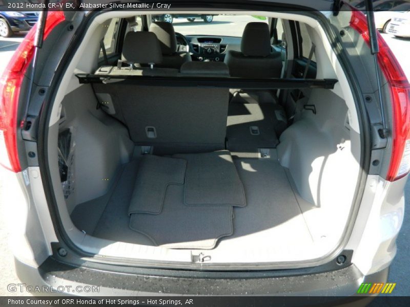 Alabaster Silver Metallic / Gray 2012 Honda CR-V EX