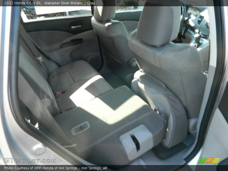 Alabaster Silver Metallic / Gray 2012 Honda CR-V EX