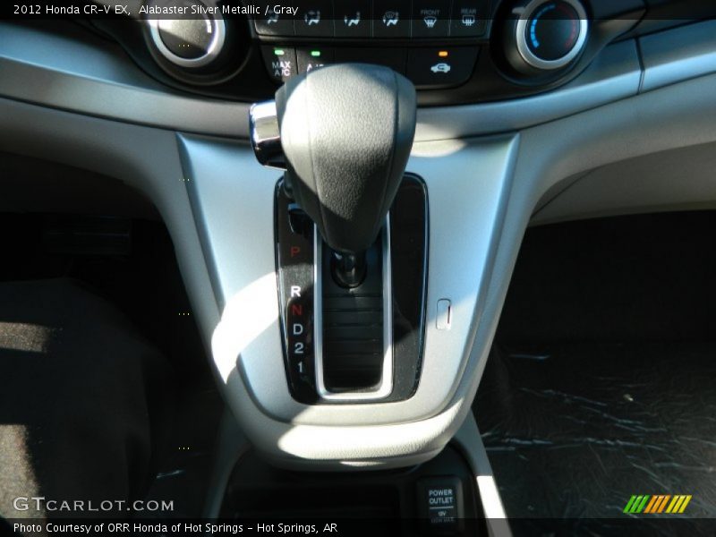 Alabaster Silver Metallic / Gray 2012 Honda CR-V EX
