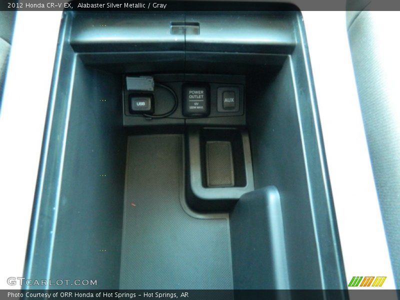 Alabaster Silver Metallic / Gray 2012 Honda CR-V EX