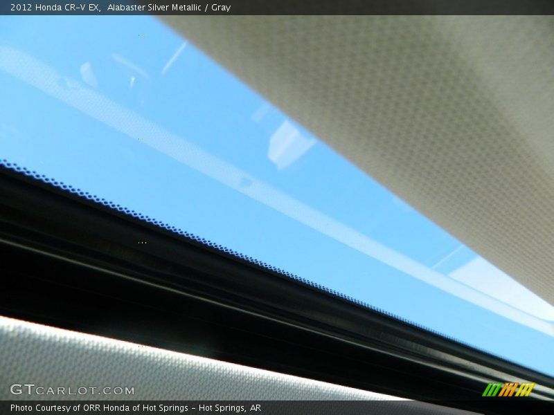 Alabaster Silver Metallic / Gray 2012 Honda CR-V EX